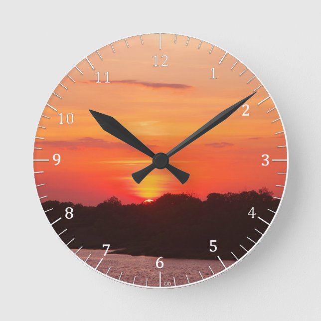 Savannah Sunset Uhr (Vorderseite)