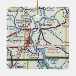 Savannah TN Keramikornament