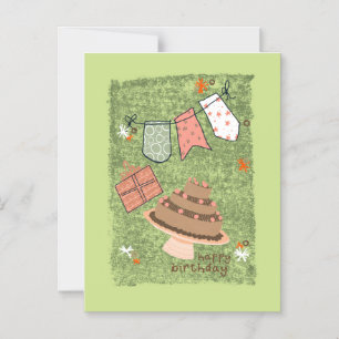 Savanna's Geburtstag Magneteinladung