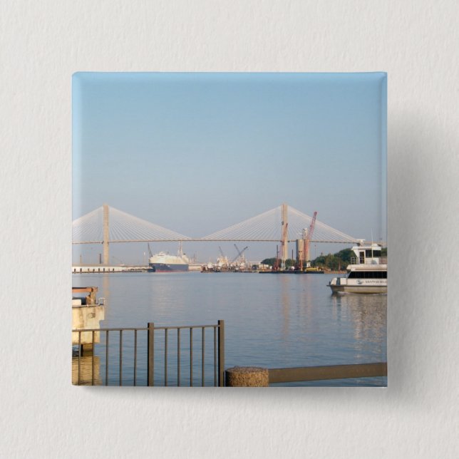 "SAVANNE, GA " BUTTON (Vorderseite)