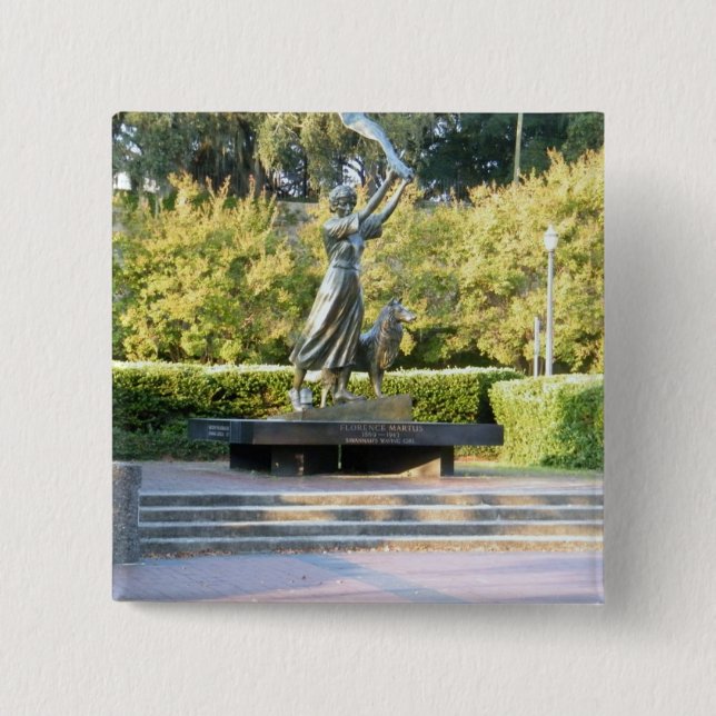 "SAVANNE, GA " BUTTON (Vorderseite)