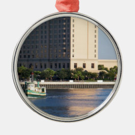 "SAVANNE, GA " ORNAMENT AUS METALL