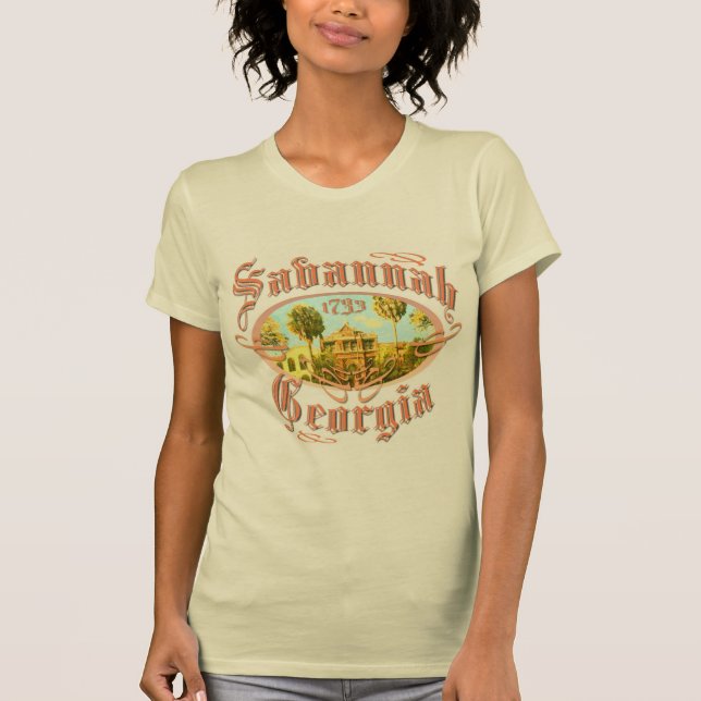 Savanne Georgia T-Shirt (Vorderseite)