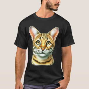 Savanne-Katzenporträt T-Shirt