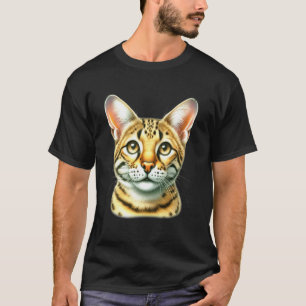 Savanne-Katzenporträt T-Shirt