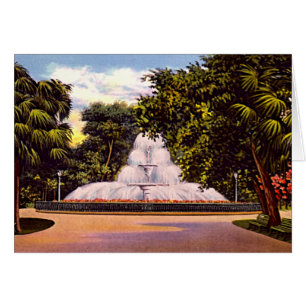 Savanne, Park-Brunnen Georgia Forsyth