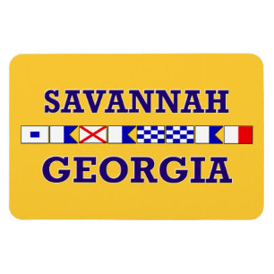 Savanne-Seeflagge - Magnet