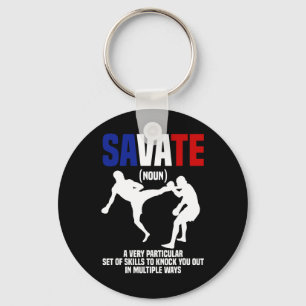 Savate-Ausrüstung Selbstverteidigungstraining Kamp Schlüsselanhänger