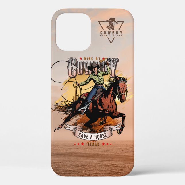 Save A Horse; Ride A Cowboy |  Case-Mate iPhone Hülle (Rückseite)