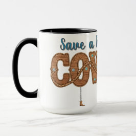 save a horse ride a cowboy  tasse