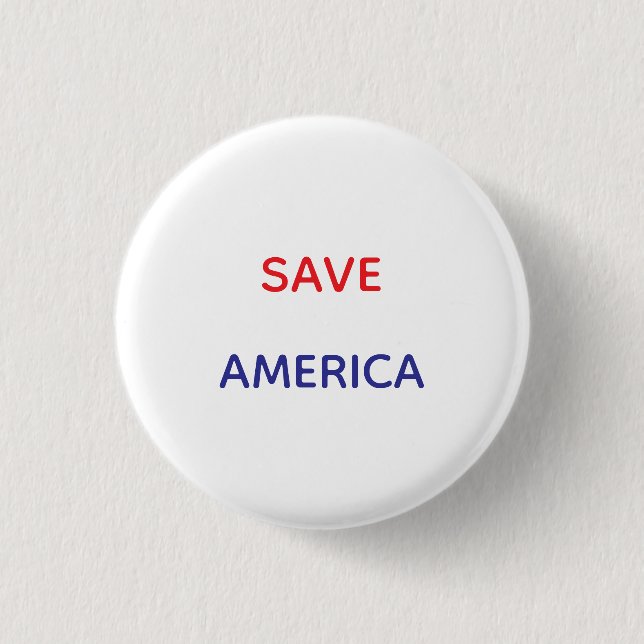 SAVE AMERICA SMALL ROUND buttons (Vorderseite)