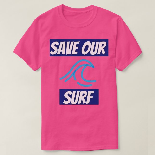Save Our Surf Save Our Surf Ocean T T-Shirt (Design vorne)