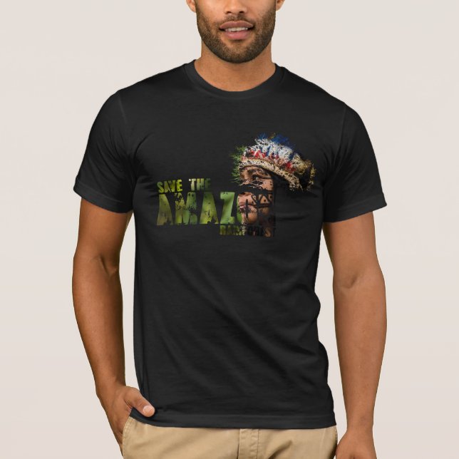 Save The Amazon Rainforest T-Shirt (Vorderseite)