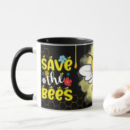 Save the Bees Inspirational Bee Honey Lover Gift Tasse