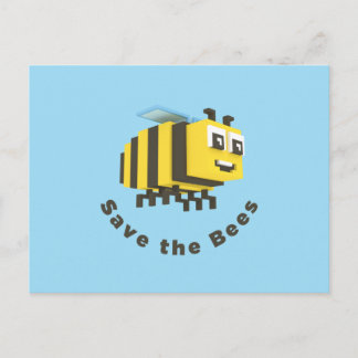 Save the Bees Postkarte