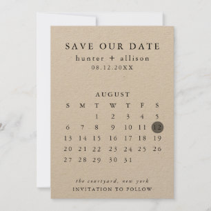 Save the Date