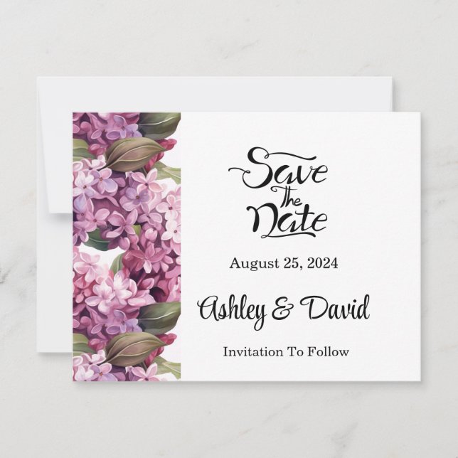 Save the Date (Vorderseite)