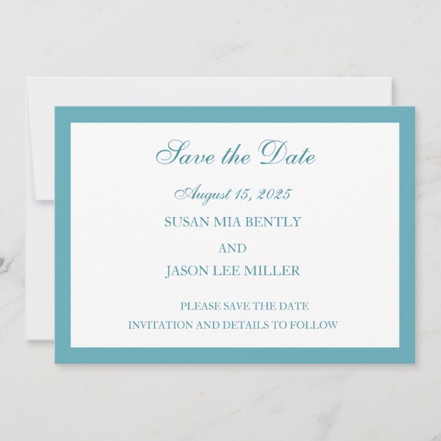 Save the Date (Vorderseite)