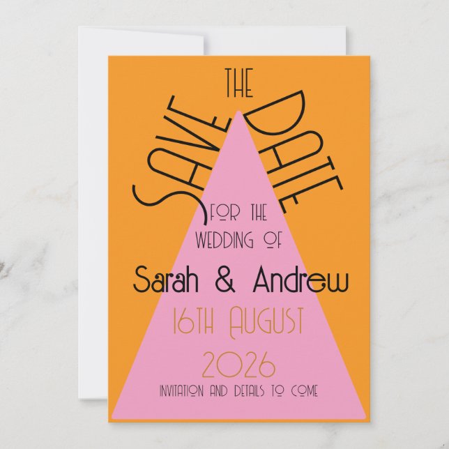Save The Date (Vorderseite)