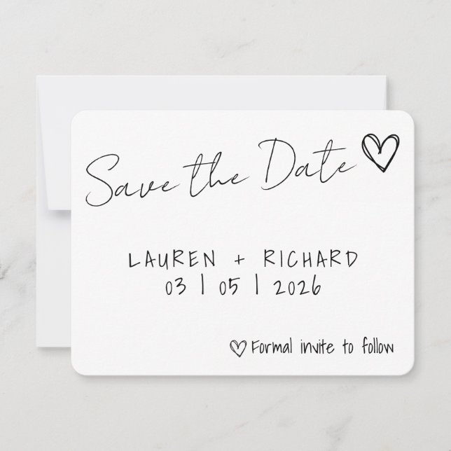 Save the Date (Vorderseite)