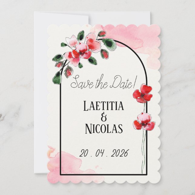 Save the date (Vorderseite)