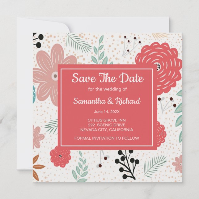 Save the Date (Vorderseite)