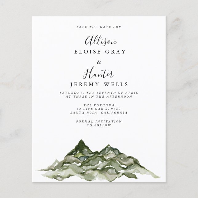 Save the Date (Vorderseite)