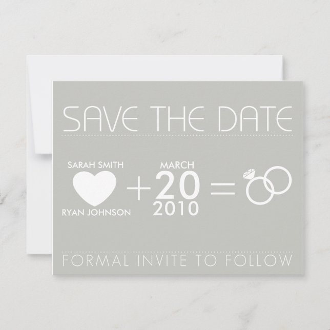 Save the Date (Vorderseite)