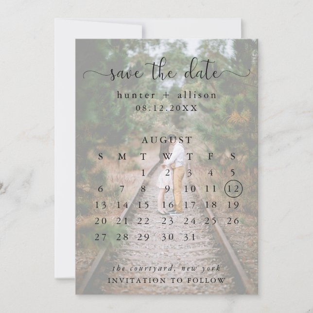 Save the Date (Vorderseite)