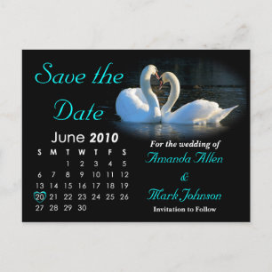 Save the Date 2010, Hochzeitsankündigung Ankündigungspostkarte