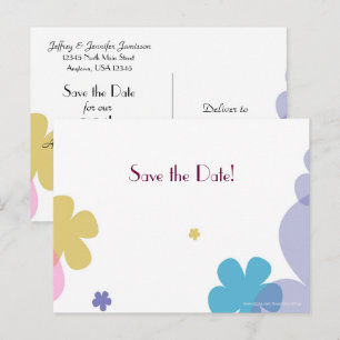 Save the Date 60 Jahre Party Postkarte