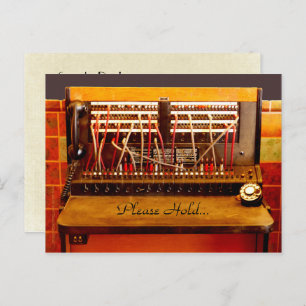 Save the Date 70. Geburtstagsparty Telefonkarte Ankündigungspostkarte