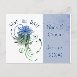 Save the Date… addieren Sie Ihren eigenen Text Ankündigungspostkarte