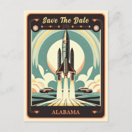 Save The Date | Alabama Einladung Postkarte
