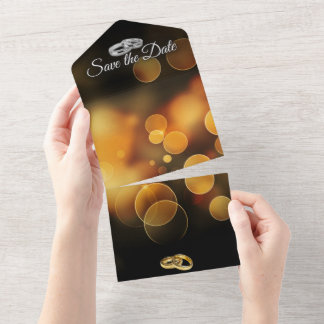 Save the Date All In One Einladung