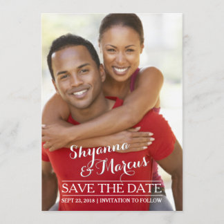 Save the Date angepasste Fotovorlage
