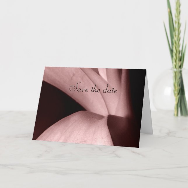 Save the Date Ankündigung (Vorderseite)