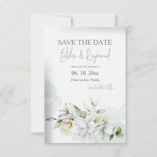 Save the Date Ankündigung von Floral