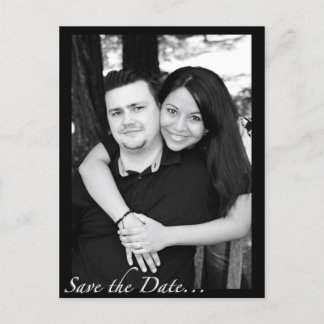 "Save The Date" Ankündigungspostkarte