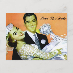 Save the Date Ankündigungspostkarte
