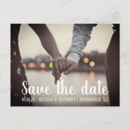 Save the Date Ankündigungspostkarte