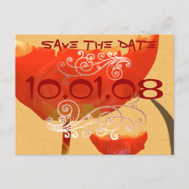 Save The Date Ankündigungspostkarte