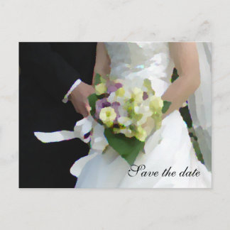 Save the Date Ankündigungspostkarte