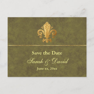 Save the Date anpassbar Ankündigungspostkarte