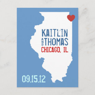 Save the Date - Anpassbar - Illinois