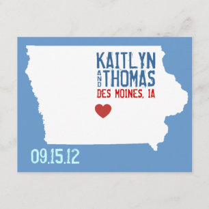 Save the Date - Anpassbar - Iowa