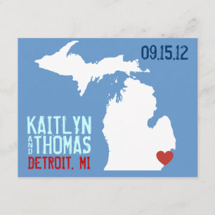 Save the Date - Anpassbar - Michigan