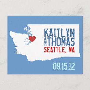 Save the Date - Anpassbar - Washington
