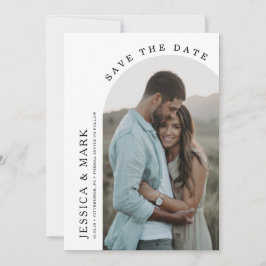 Save the Date Arch Foto Wedding Einladung