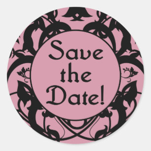 Save the Date Aufkleber für Umschläge